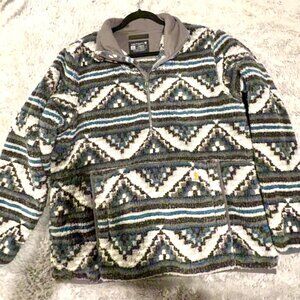 CARHARTT Bethany Yellowtail Loose Fit Fleece Pullover